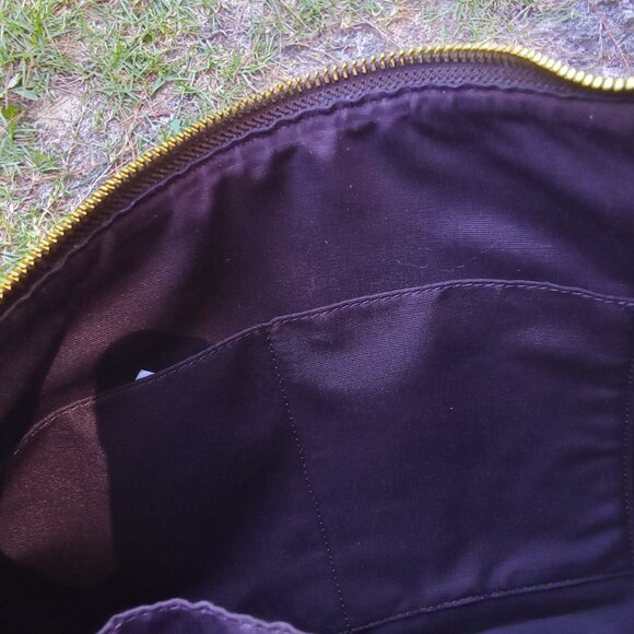 Coach Set Signature Jacquard Strips Zip Hobo Bag & Wristlet NWOT with Care Cards - Picture 11 of 13